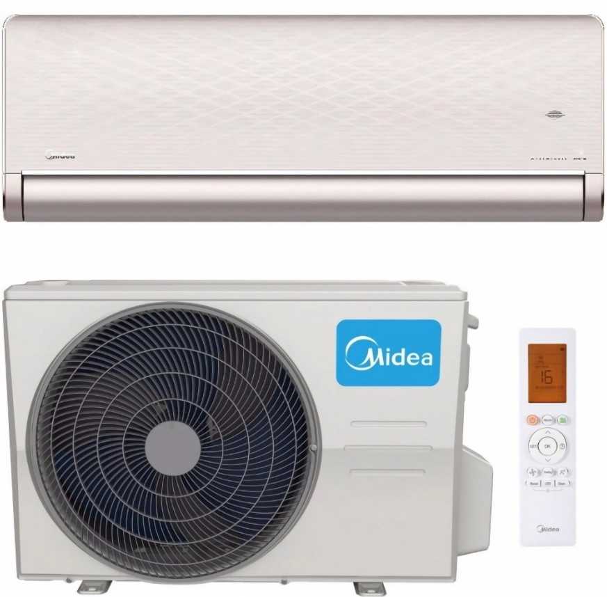 Фото - Midea MSXT-09HRFN8-GOLD-I/MSXT-09HRFN8-GOLD-O